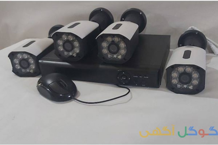  پکیج 4 دوربین مداربسته 