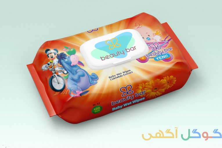 قیمت مناسب دستمال مرطوب کودک بیوتی بار (102برگ)