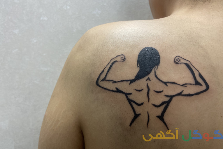 تاتو بدن با طرح خودتون 