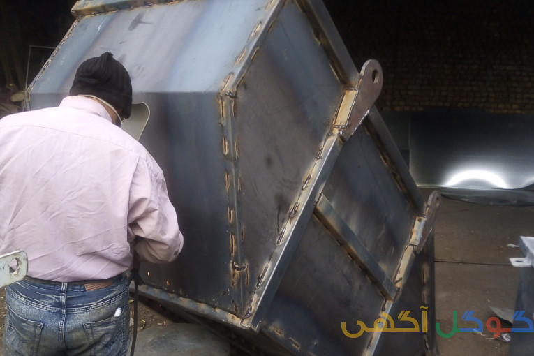 باکس نخاله باکس تاور باکت بتن ریزی 