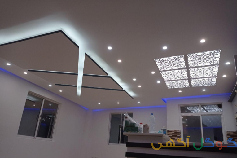 اجرای کناف pvc