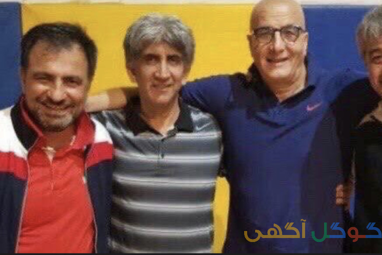 گروه بسکتبال بینش و منش ورزشی/بامهر ایران و جهان Hossein Salimi,Coach Abbas, Saeed Aliabadai, Hossein Daneshvar