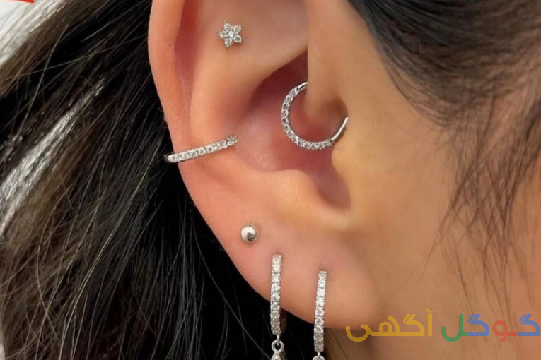 پرسینگ و سوراخ کردن گوش و بینی و لب