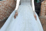 لباس عروس همراه با تور شنل ژپون 10 فنره رایگان