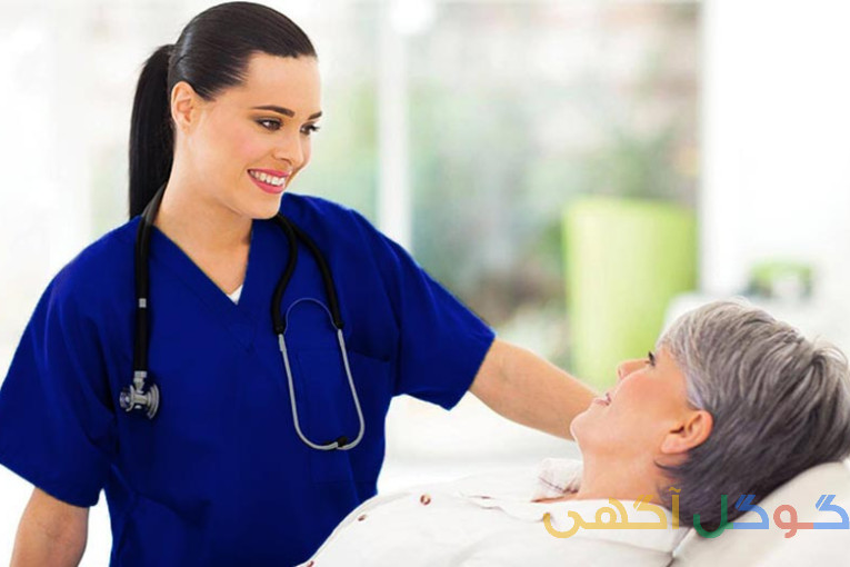 نیاز به پرستار ۲۴ساعته خانم