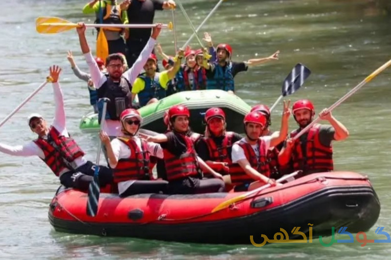 رفتینگ  قایق سواری 