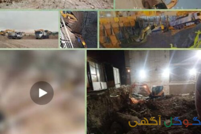 خاکبرداری و گودبرداری توسط کامیون و بیل مکانیکی با کد پیمانکاری از طرف اتحادیه کامیونداران