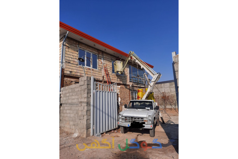 اجاره نیسان بالابر جرثقیل سبد دار .لجور