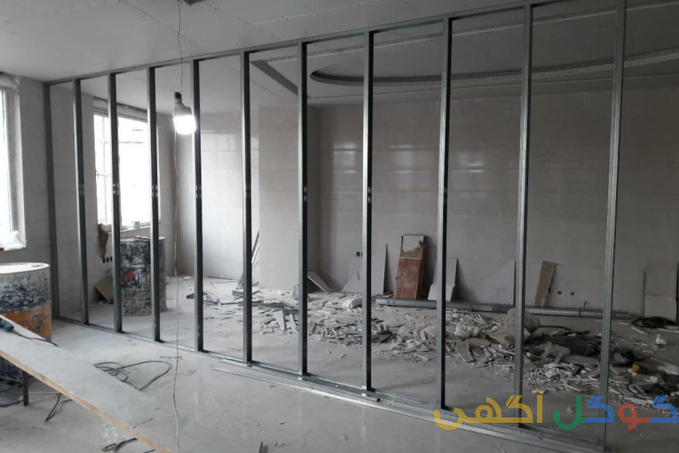 اجرای تخصصی کناف صداگیری و عایق صوتی دیوار مشترک 