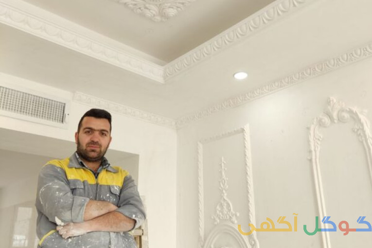 گچ بری پیش ساخته