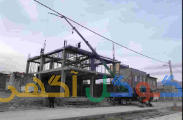 جرثقیل سبک و سنگین کریمی در کرمانشاه 