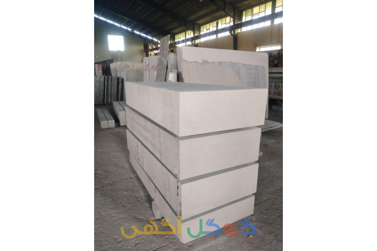 تولید انبوه سنگ مزاری حجاری نشده و سنگ شمش خام