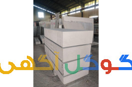 تولید انبوه سنگ مزاری حجاری نشده و سنگ شمش خام