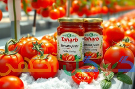 فروش رب گوجه فرنگی بابرند طاهارب تناژ بالا 