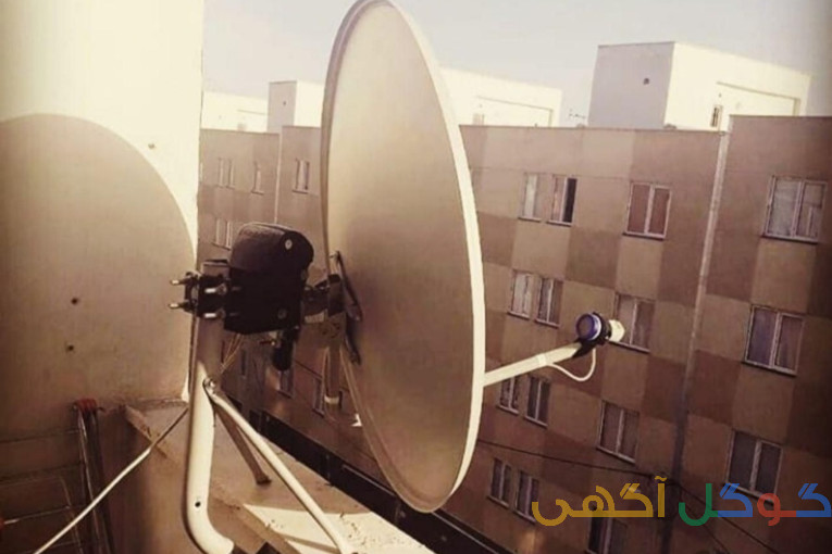 نصب وتنظیم  انتن گردون وثابت