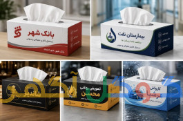 دستمال کاغذی تبلیغاتی و عمومی