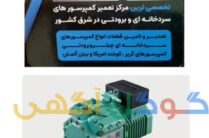 تعمیرات کمپرسور های سرد خانه ای در شرق کشور