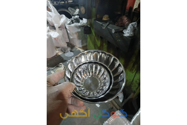تولیدسینی و کاسه ودیس استیل