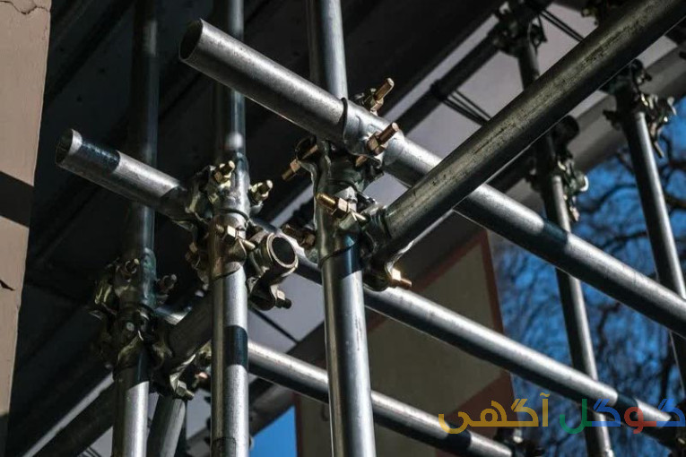 نصب داربست فلزی_ کفراژ_هچیرود_نمک ابرود